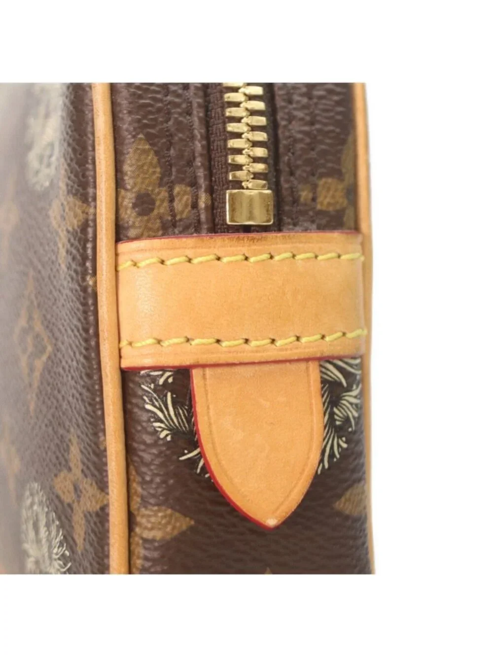 Louis Vuitton Christopher Nemes Monogram Pochette Volca Pouch